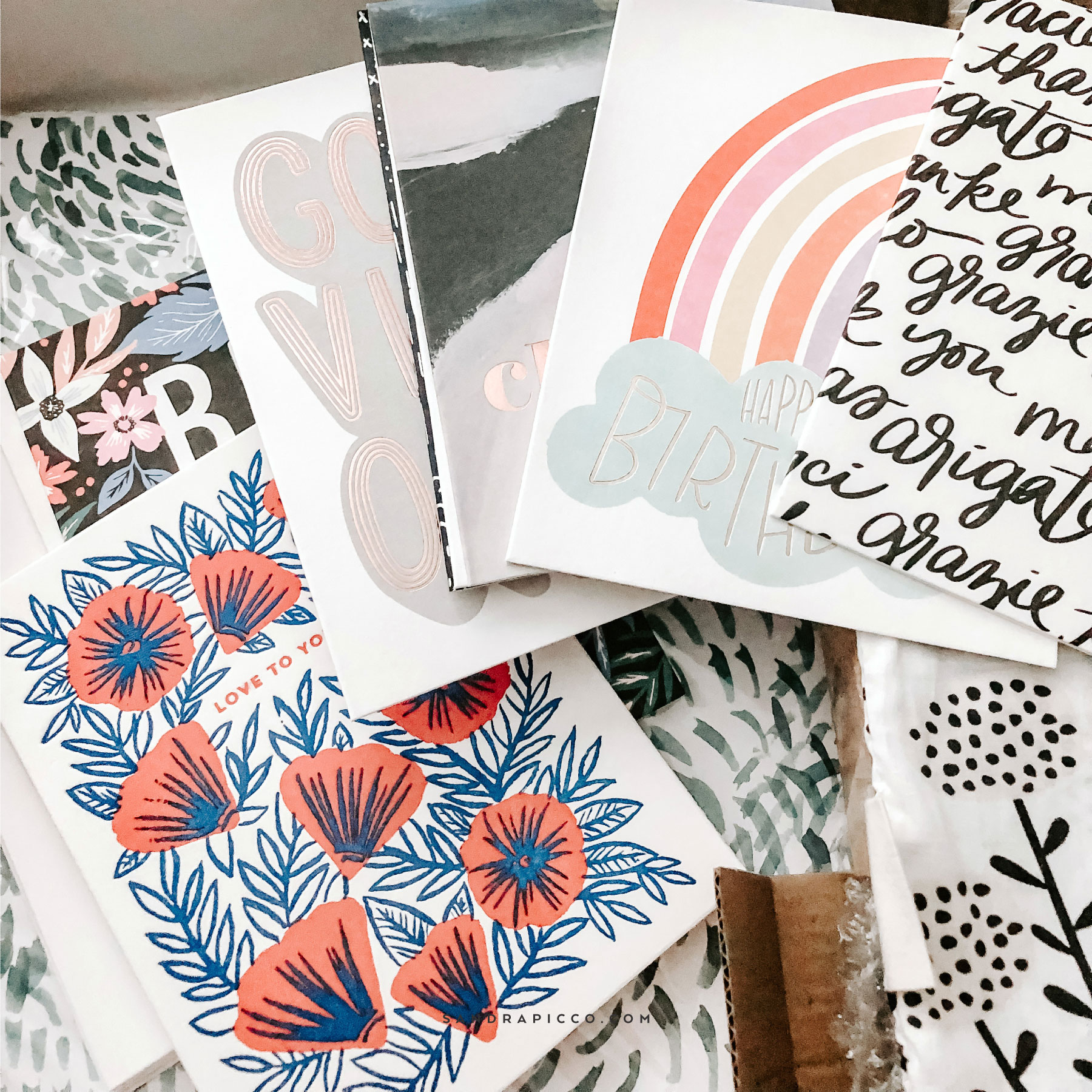 Birthday Cards from the Minted More membership box, plus a holiday discount
