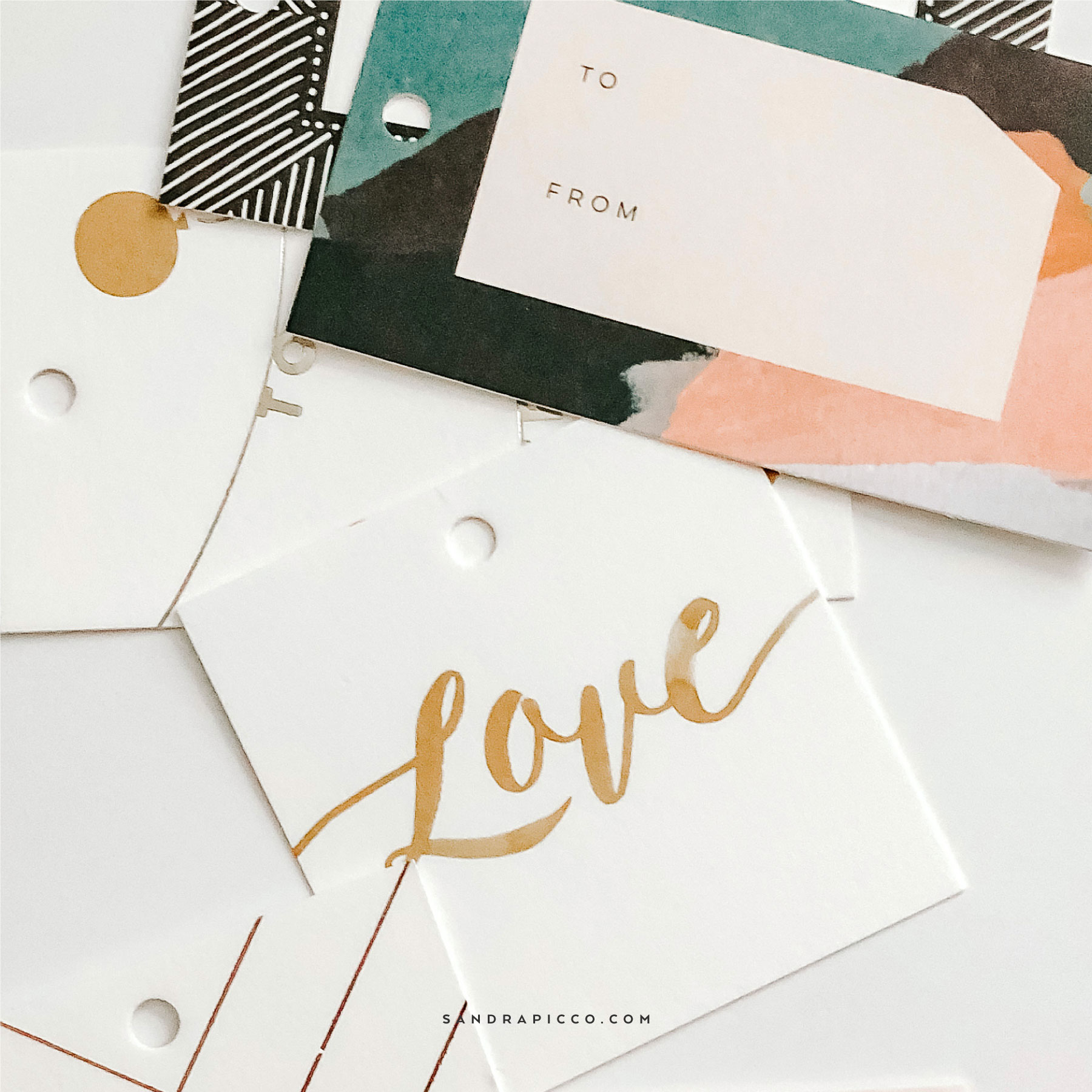 Minted Gift Tags from the Minted More membership box, plus a holiday discount