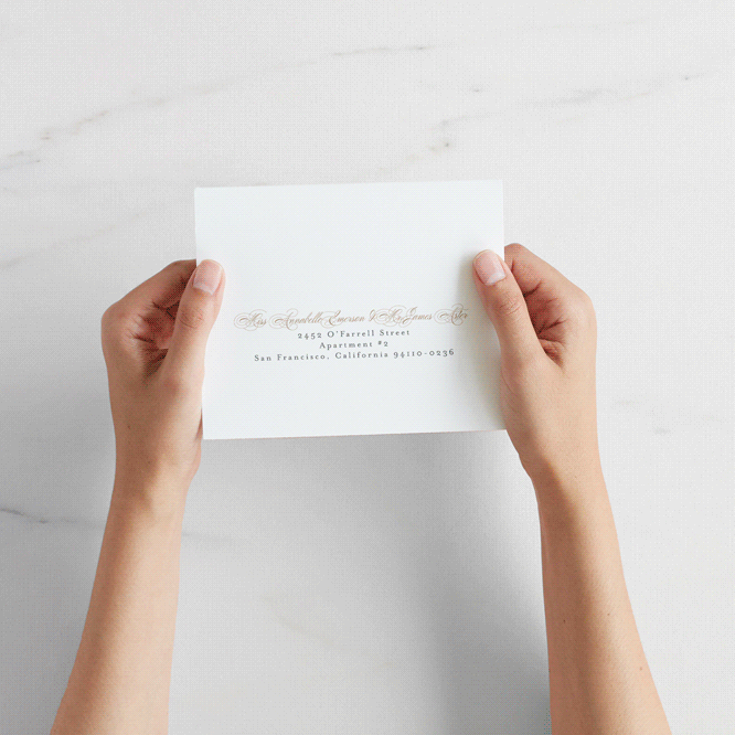 Minted All-in-One Folded Holiday Cards