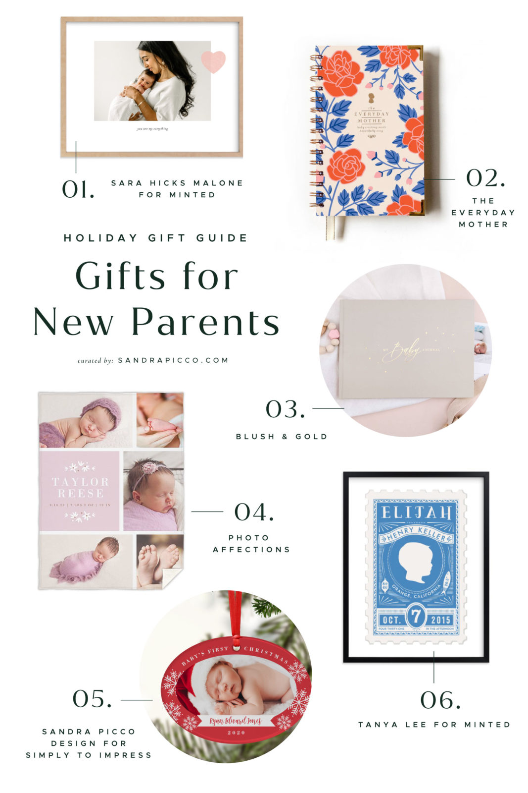This is a holiday gift guide gifts for the new parents and babies on your list
